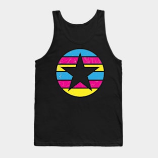 Star Neon Vintage Distressed Tank Top